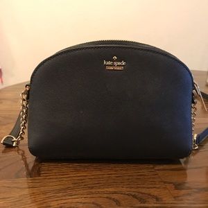 Small black Kate Spade crossbody bag